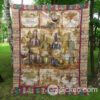 Vintage Wine Time Quilt Blanket Aa22  Quilt